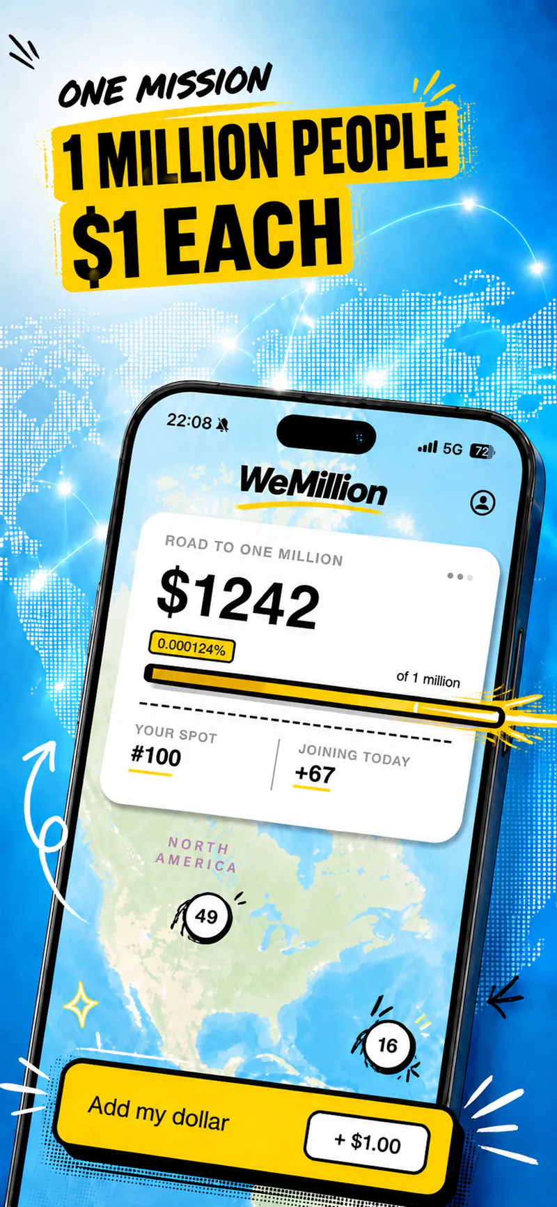 WeMillion screenshot 1