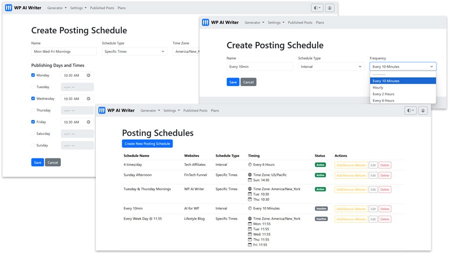 Escritor de WP AI - Agente de IA para generación y publicación de contenido en WordPress media 9
