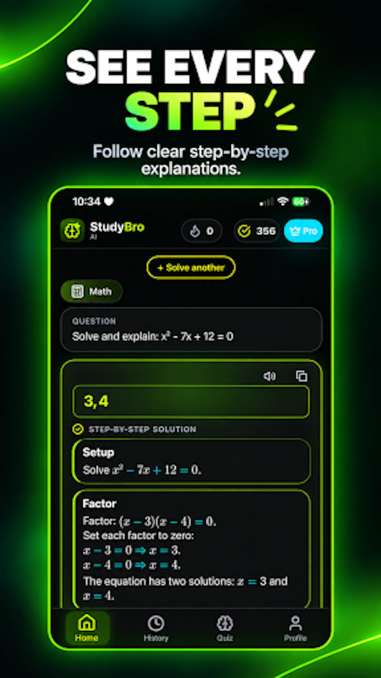 StudyBro.AI– Homework Solver screenshot 3