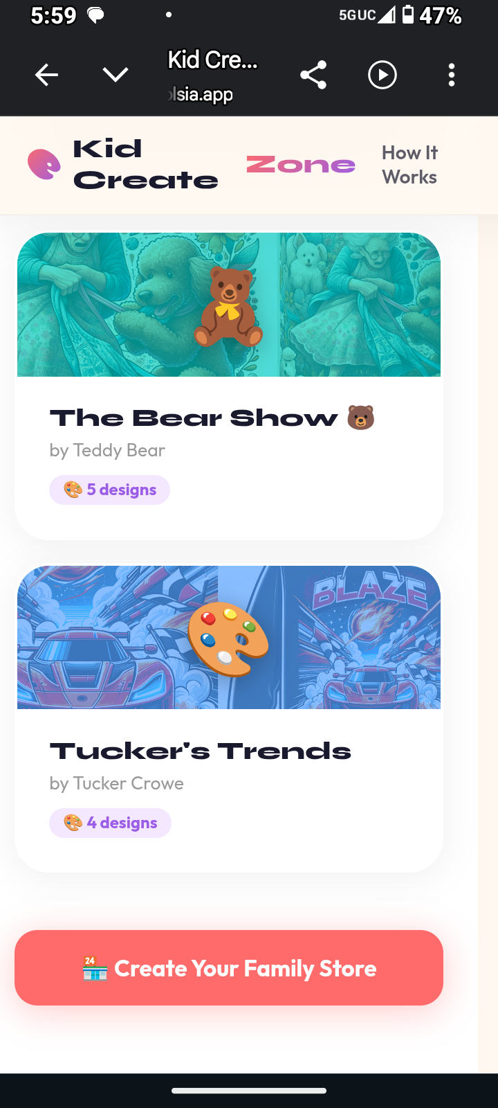 Kid Create Zone gallery image