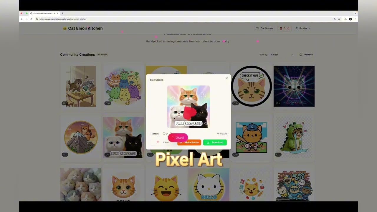 Cat Emoji Generator gallery image