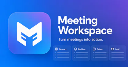 Meeting Workspace gallery image