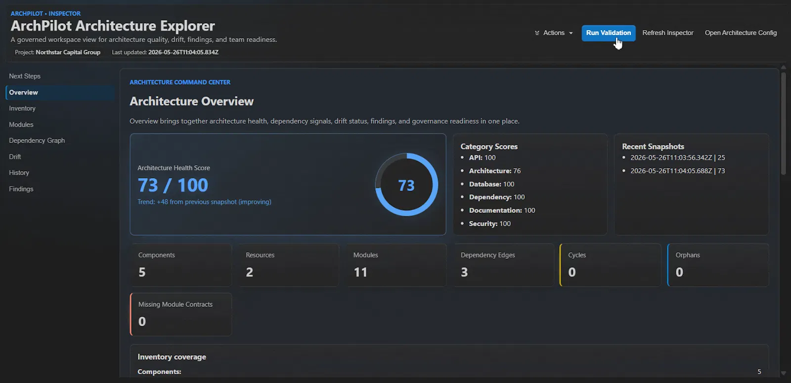 ArchPilot screenshot 2