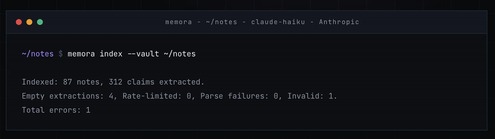 Memora screenshot 3