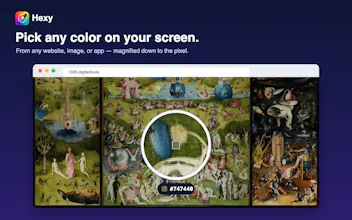 Hexy - Website Color Picker & Eyedropper gallery image