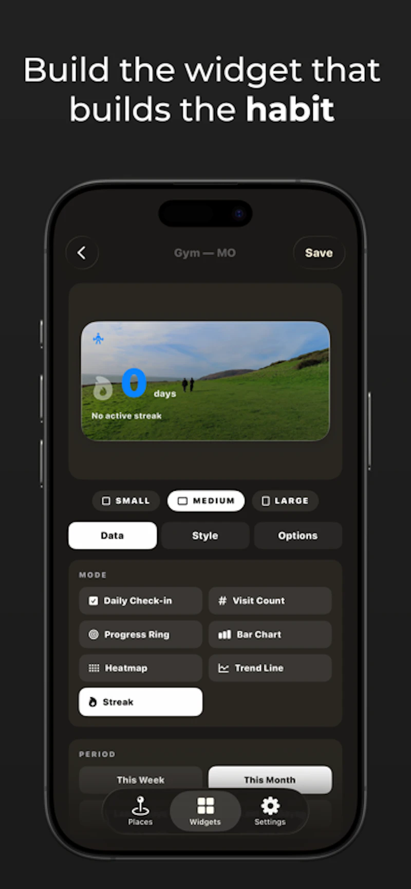 Showup: Passive Habit Tracker screenshot 5