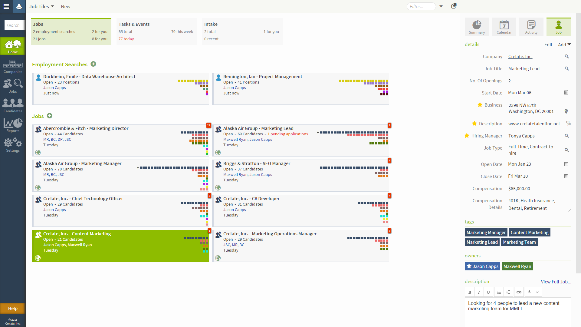 Crelate Talent gallery image