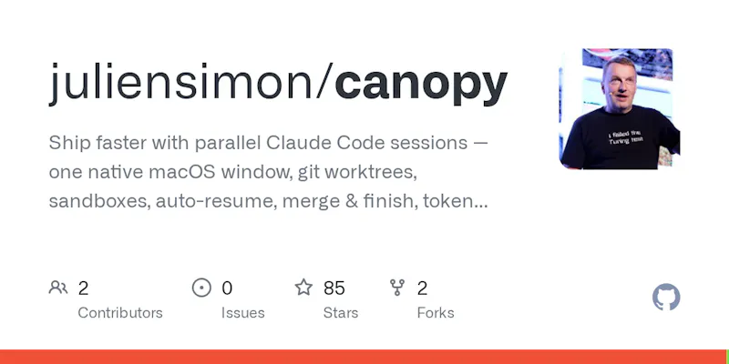 Canopy screenshot 2