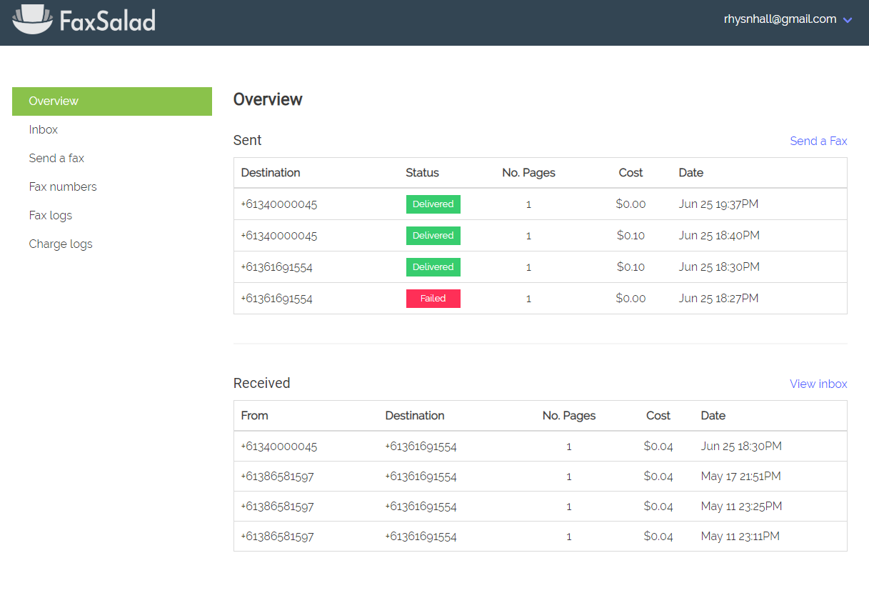 FaxSalad gallery image