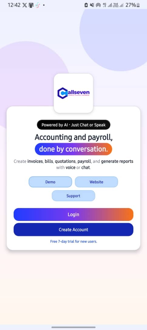 AllSevenAI — AI Financial Assistant gallery image