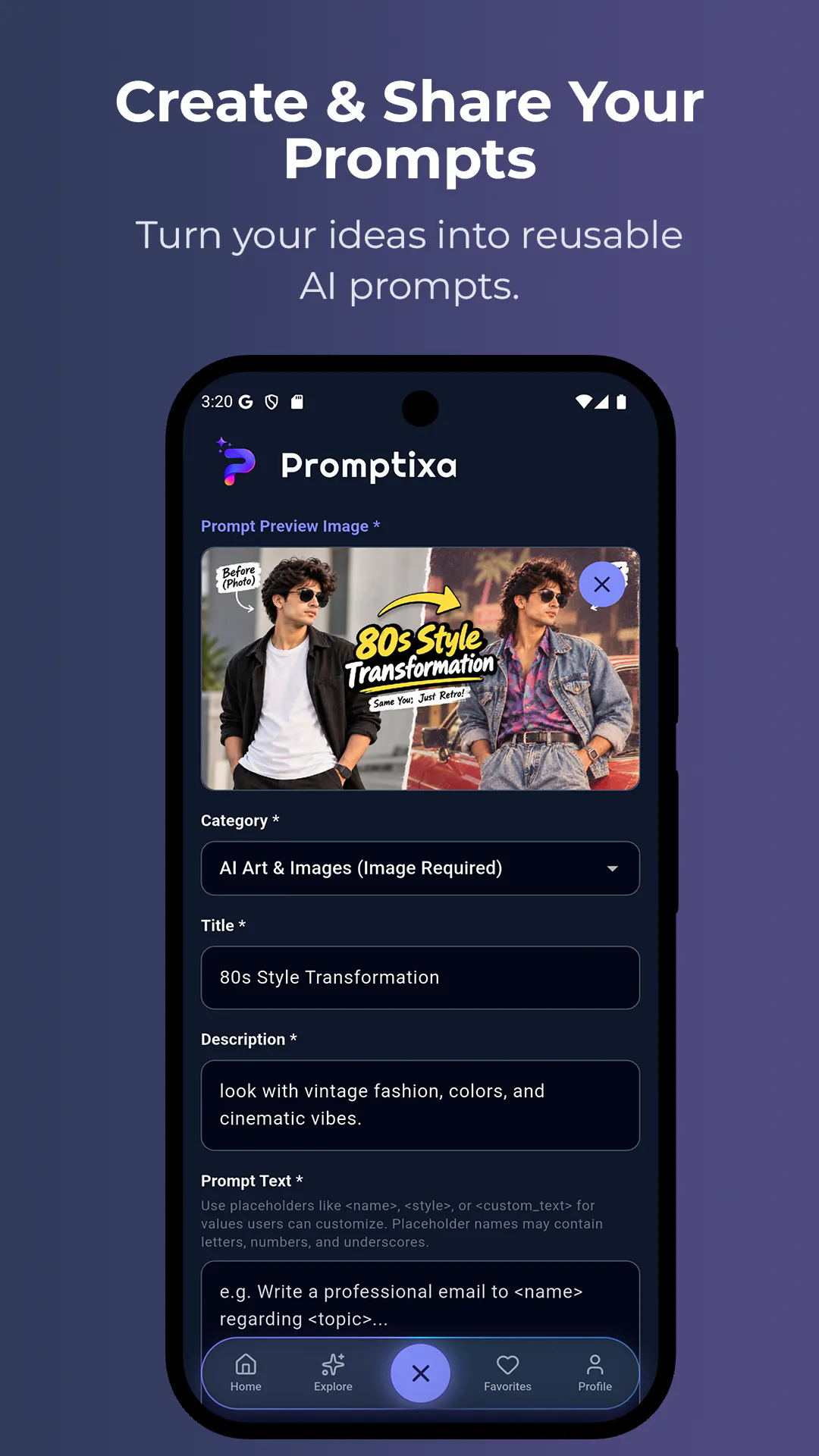 Promptixa: AI Prompt Community gallery image