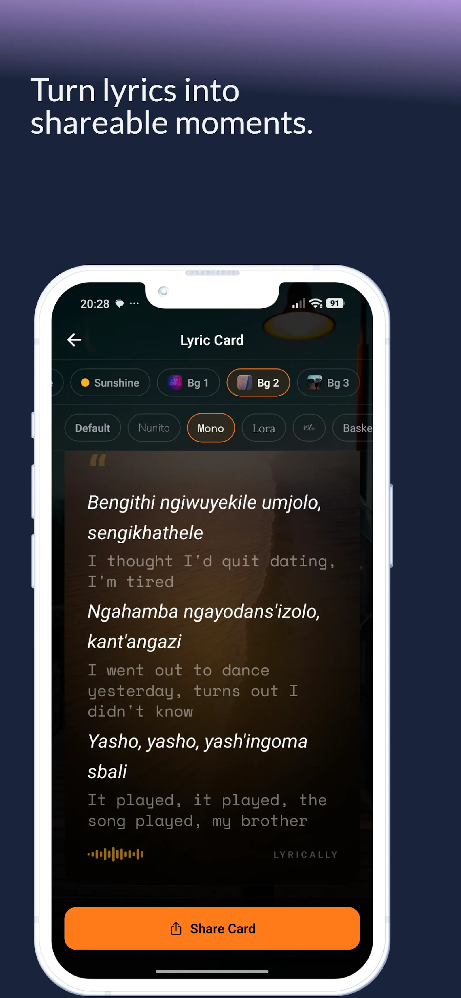 Lyrically — Learn Through Music screenshot 4
