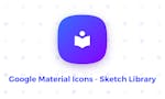 Google Material Icons - Sketch Library image