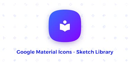 Google Material Icons - Sketch Library gallery image