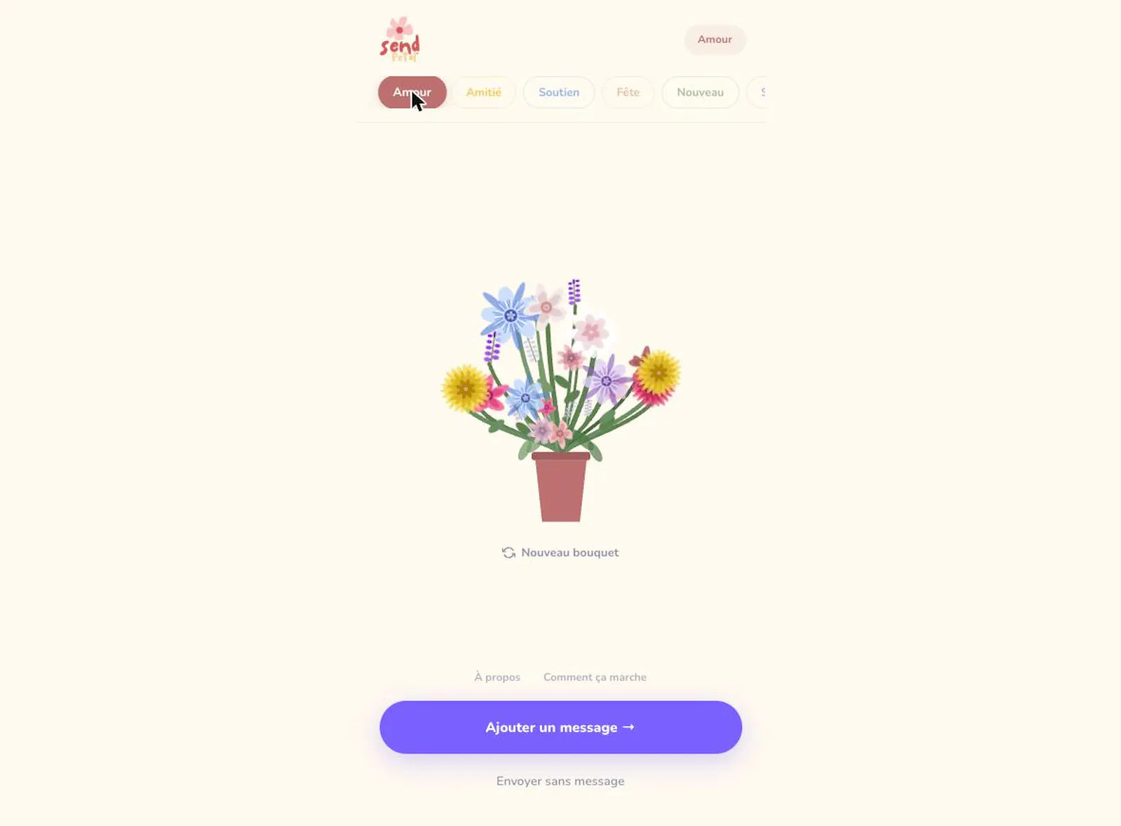 SendPetal — Digital Bouquets screenshot 2