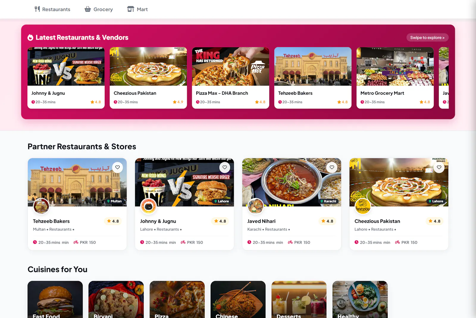 MegaFood Vendor Blogger Theme screenshot 3