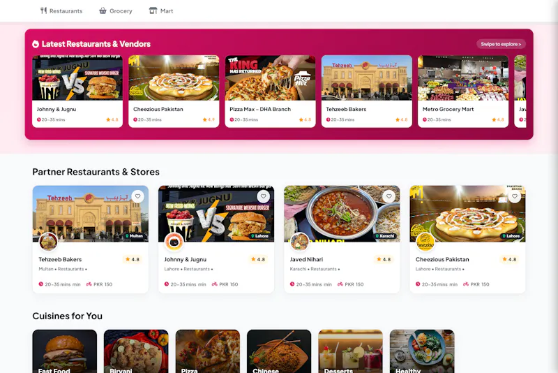 MegaFood Vendor Blogger Theme screenshot 3