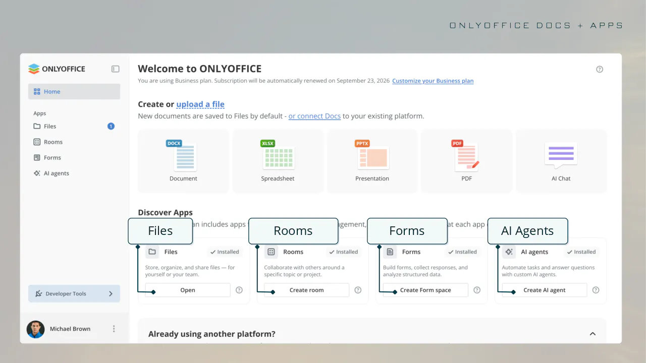 ONLYOFFICE Docs 10.0 gallery image