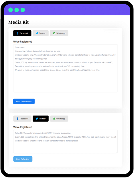 ExtraDonation gallery image