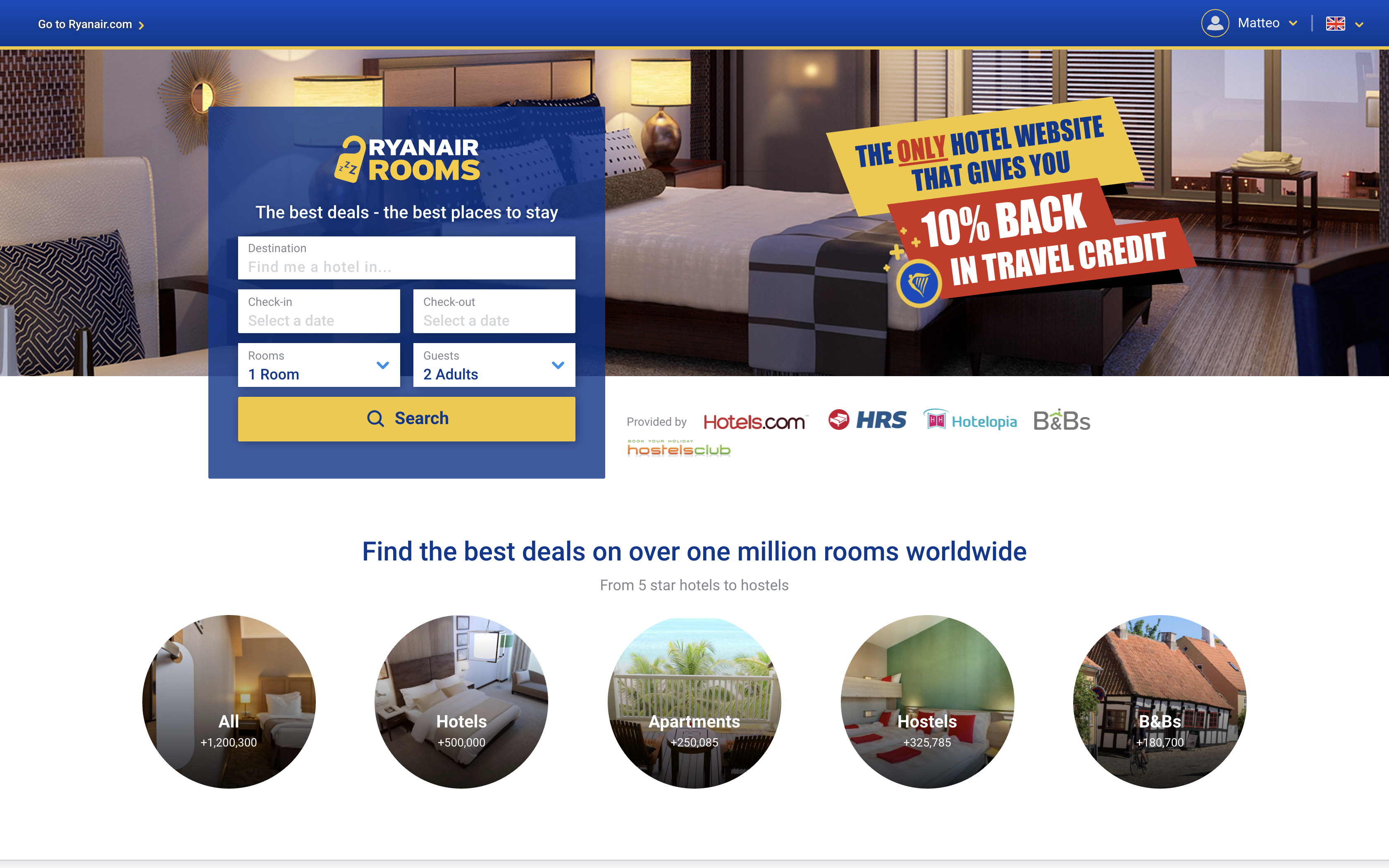 Ryanair Rooms gallery image