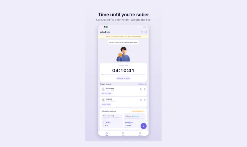 Safedrink screenshot 3