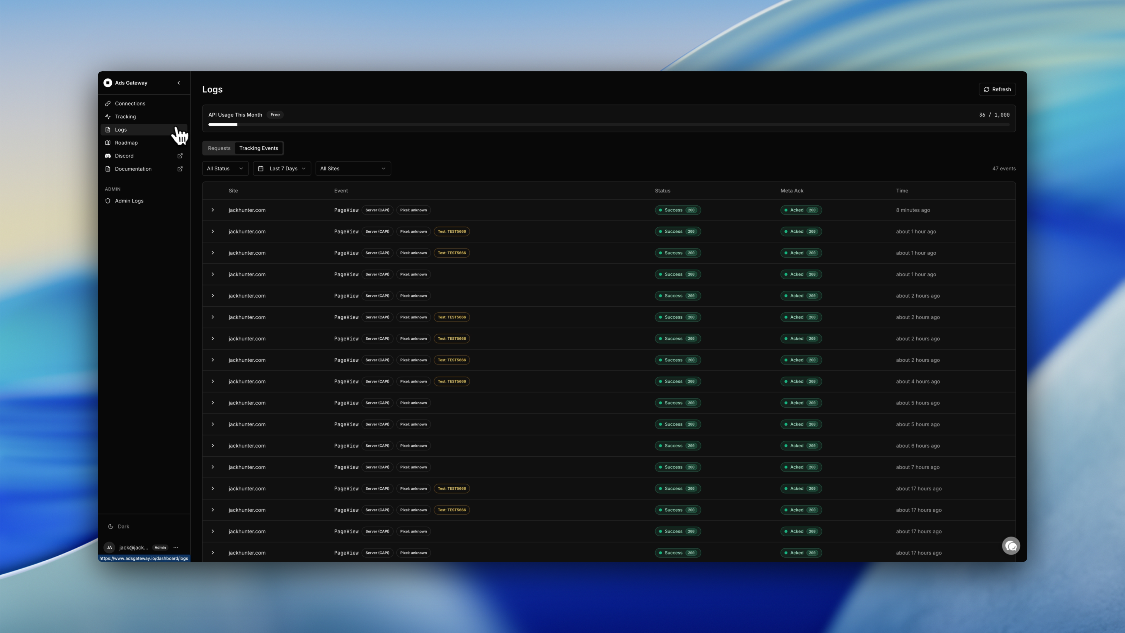 Ads Gateway - Screenshot 5 showing product features and functionality