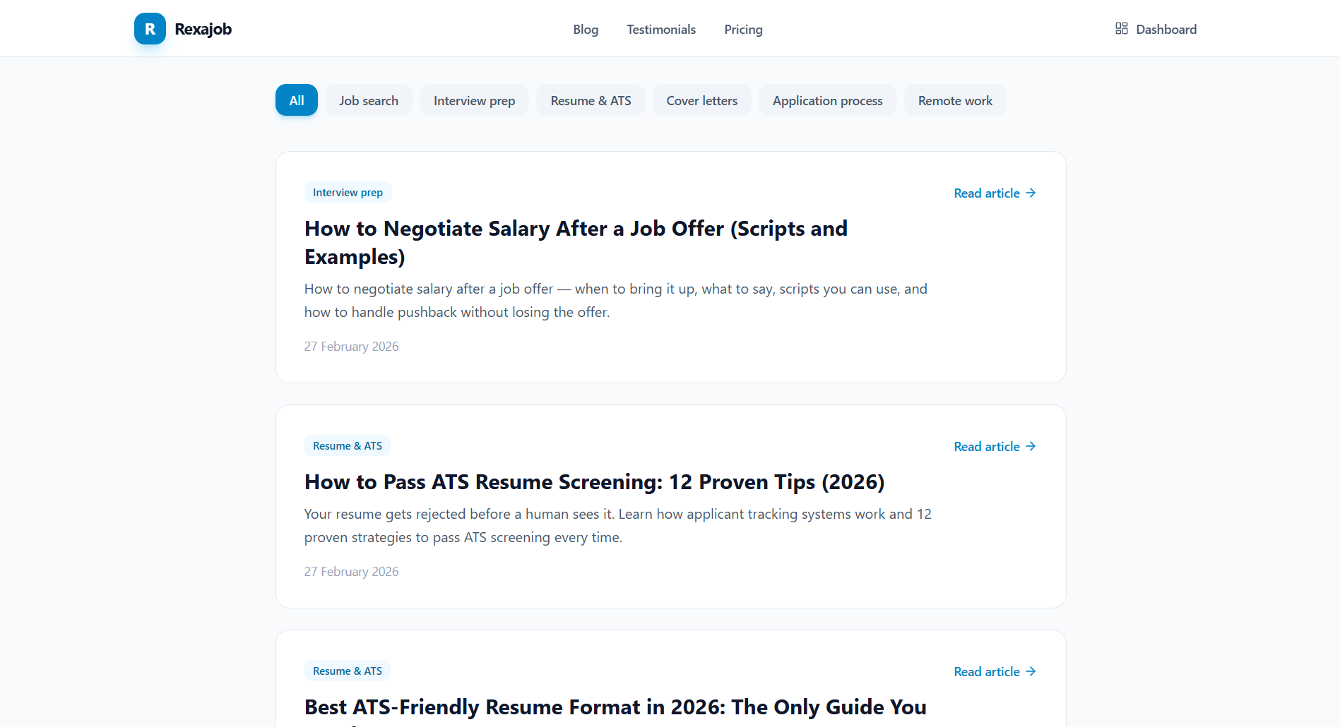 RexaJob gallery image