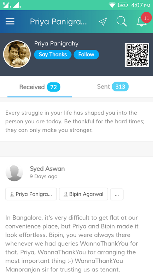 WannaThankYou gallery image