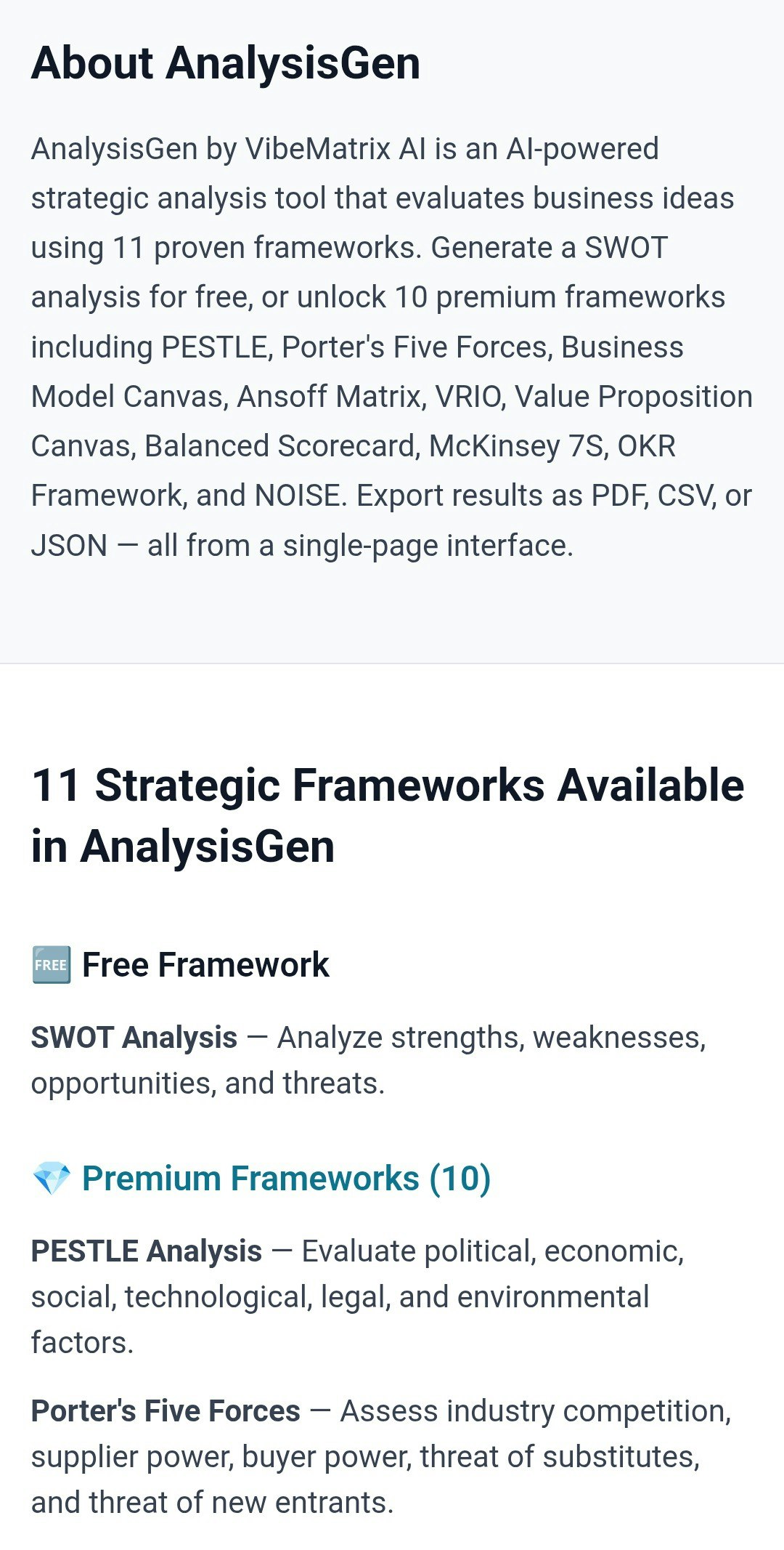 AnalysisGen gallery image