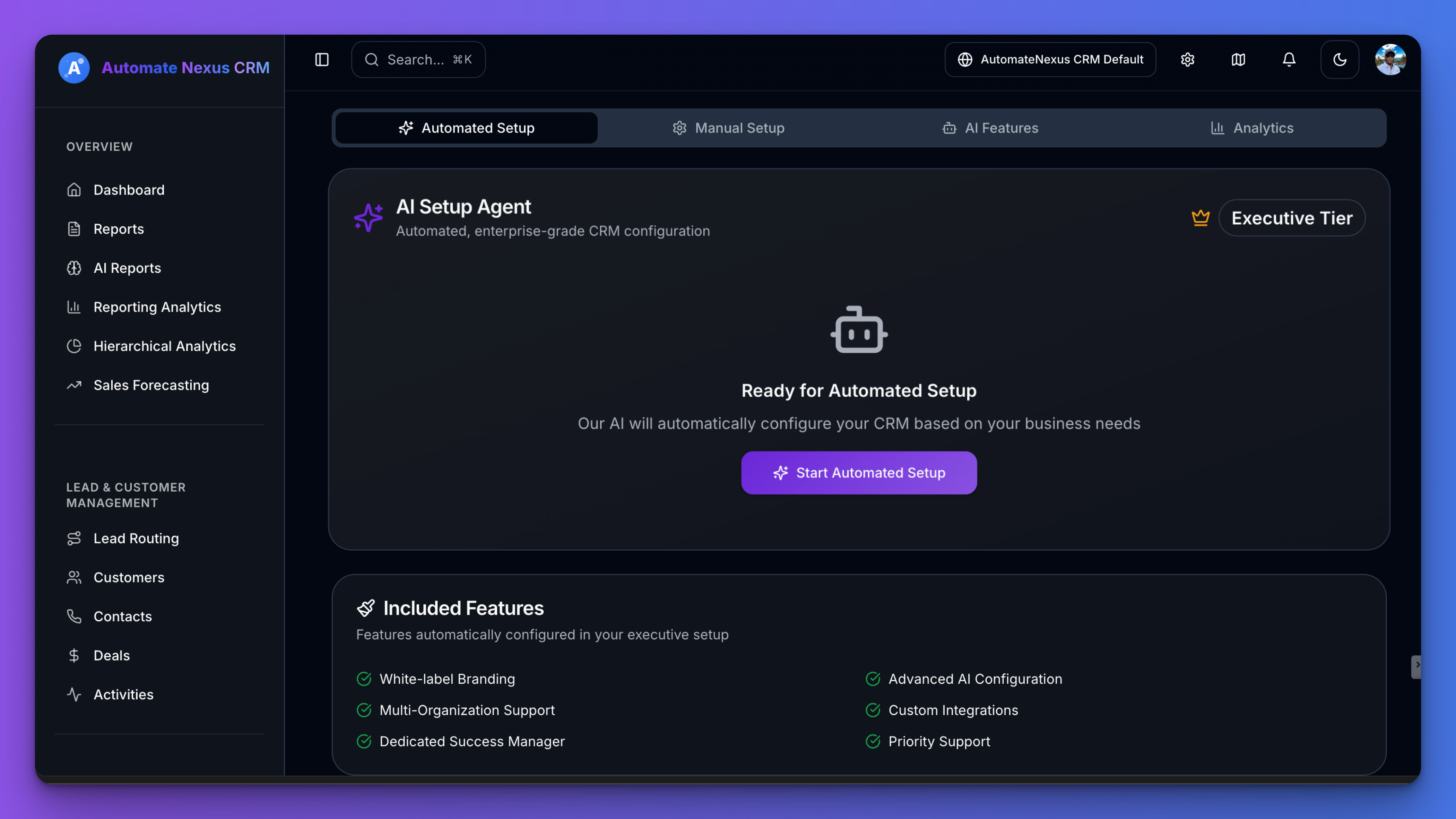 AutomateNexus CRM gallery image
