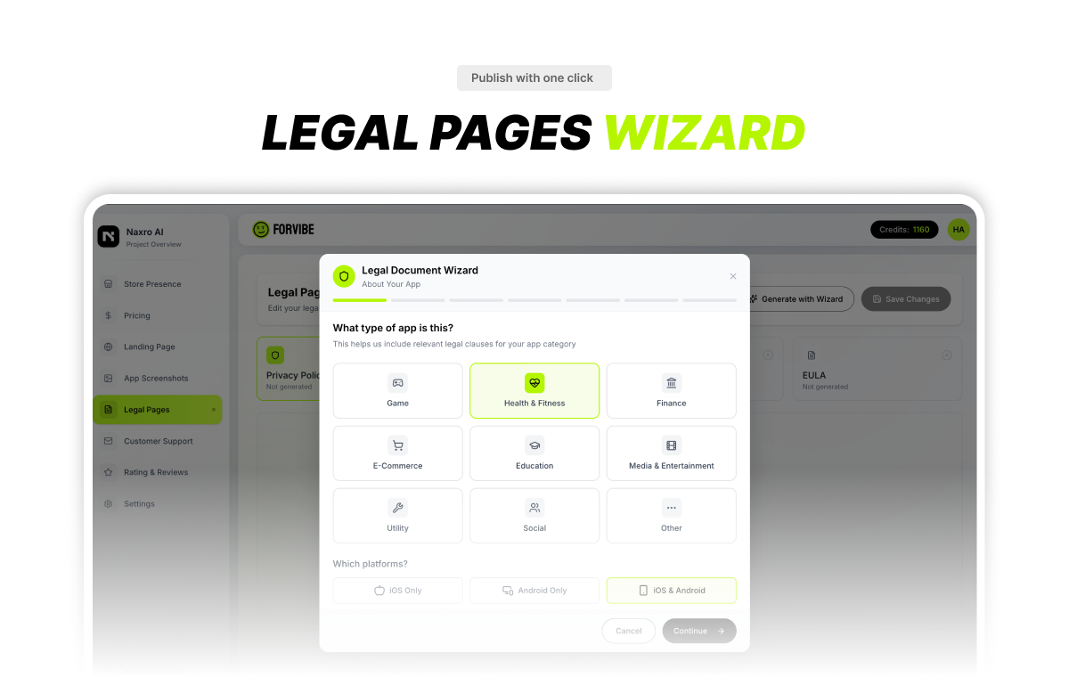 Forvibe - Screenshot 5 showing product features and functionality