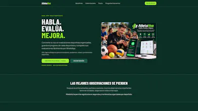 AtletaVoz — Habla. Evalúa. Mejora. gallery image