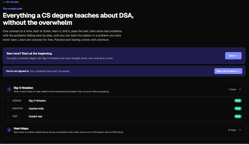 DSA Trainer screenshot 9