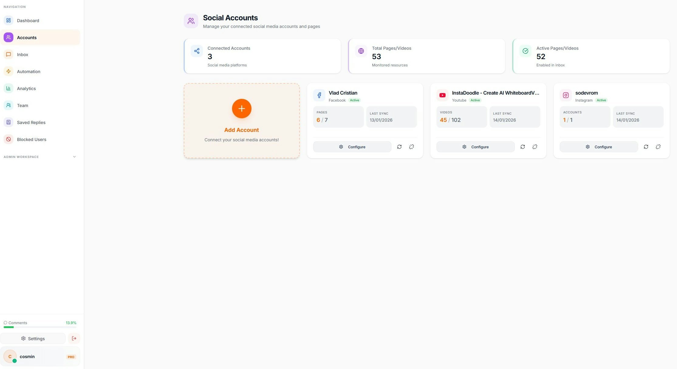 PageDock - Main product screenshot demonstrating key features and user interface