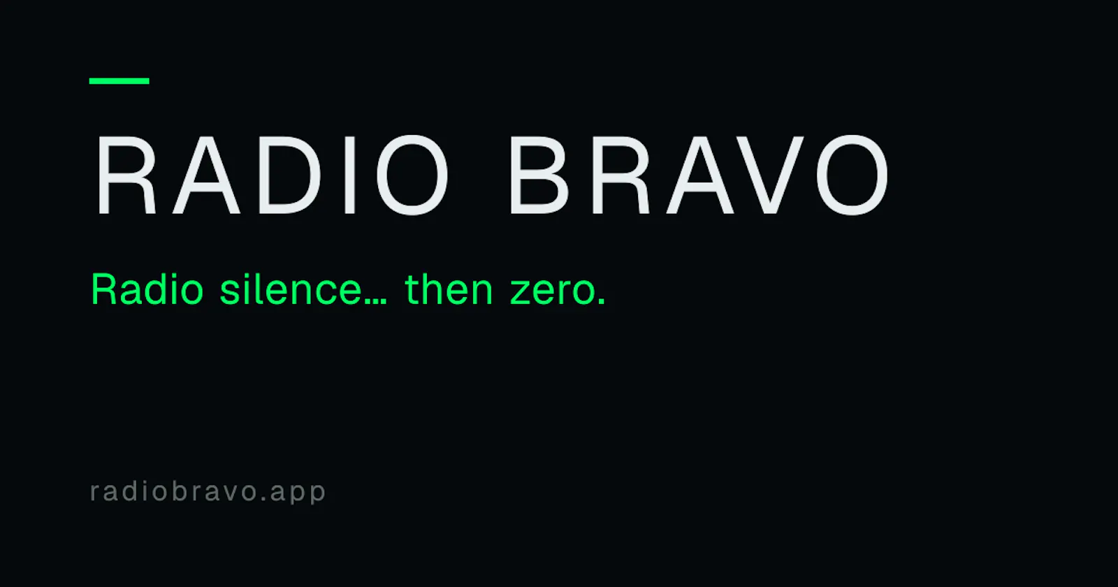 Radio Bravo screenshot 1