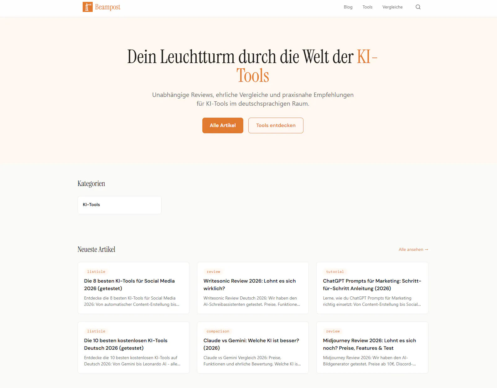 Beampost — Find your first users, fast gallery image