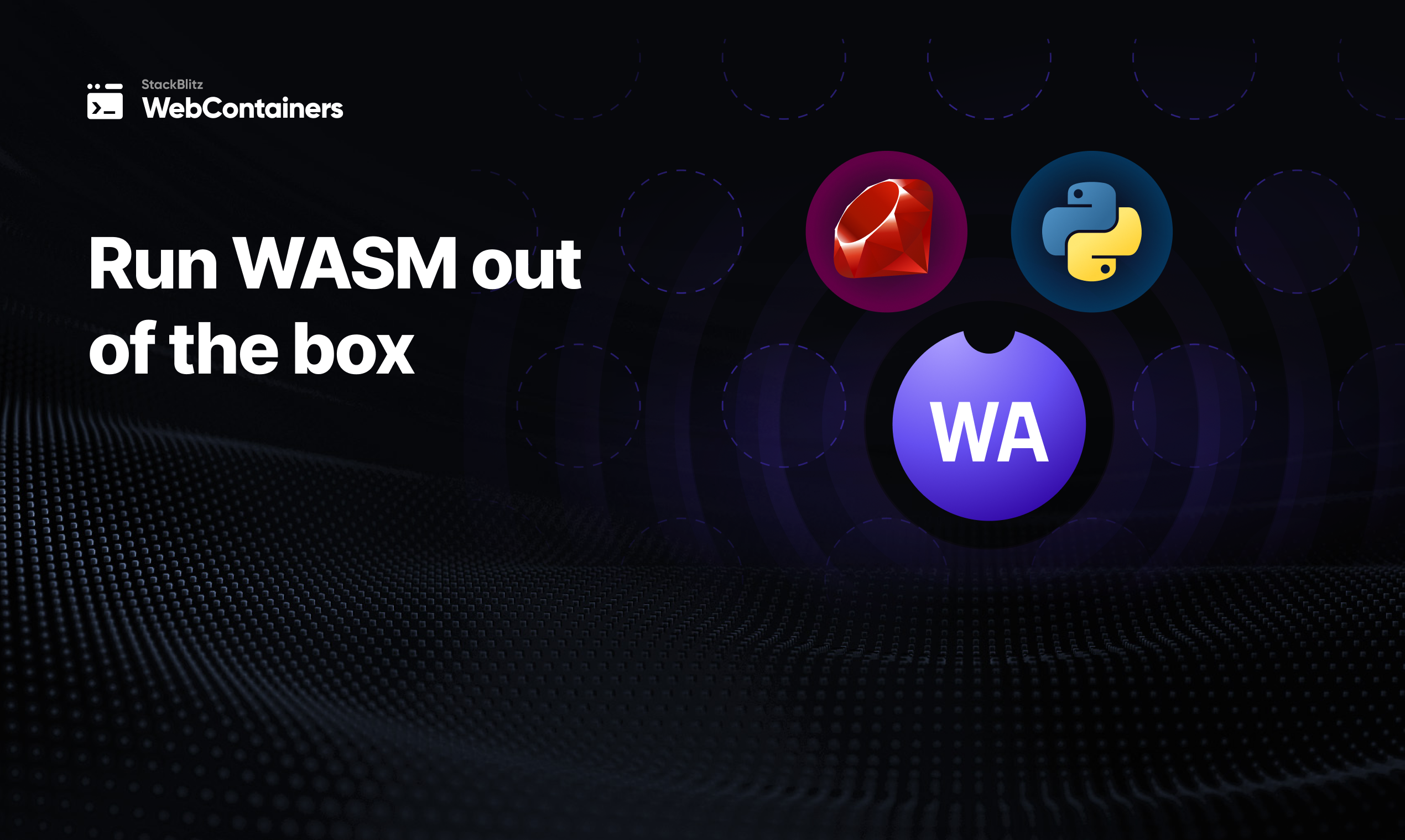 API WebContainer - Среда разработки, в вашем веб -приложении медиа 8