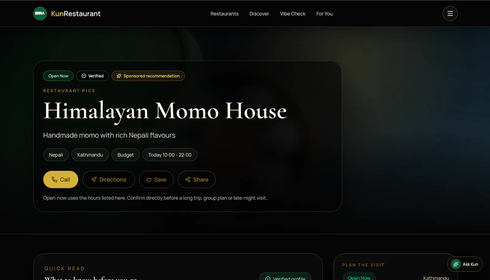 KunRestaurant screenshot 8