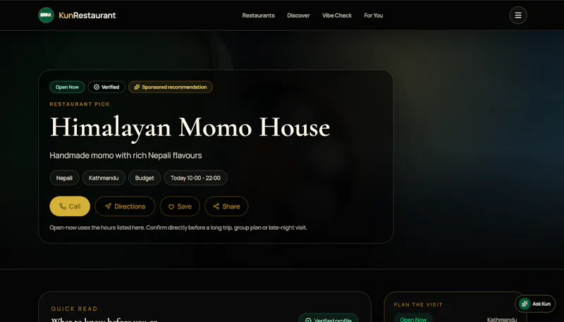 KunRestaurant screenshot 8
