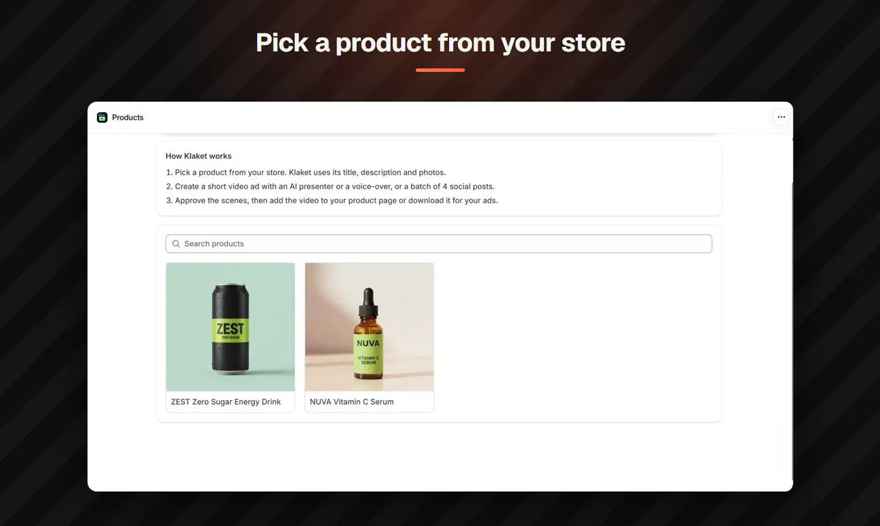 Klaket for Shopify gallery image