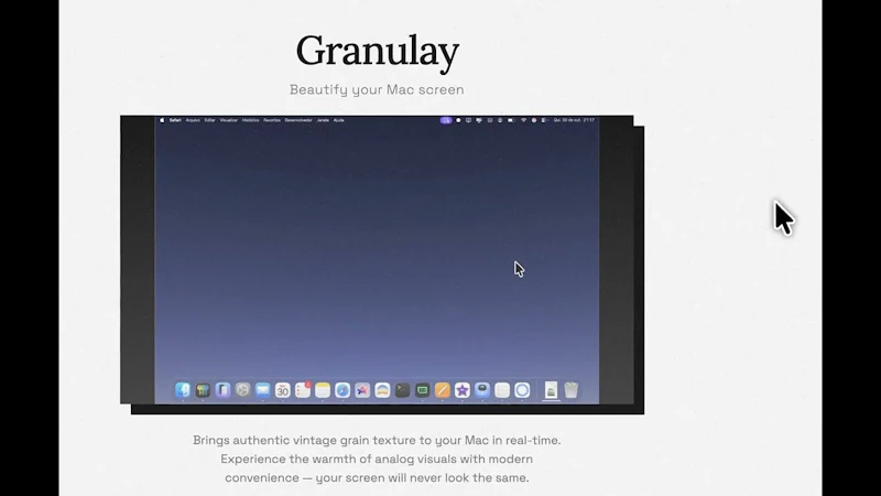 Granulay screenshot 1 (video preview)