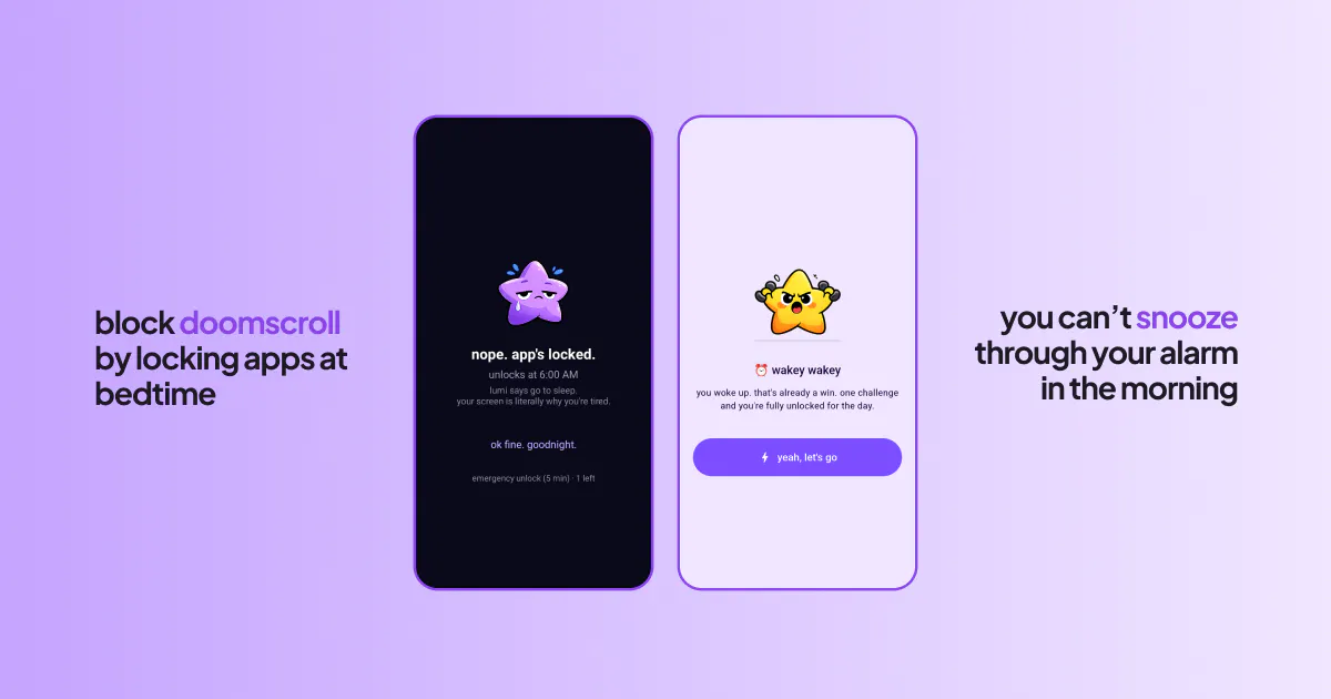 lumi - sleep lock & alarm gallery image
