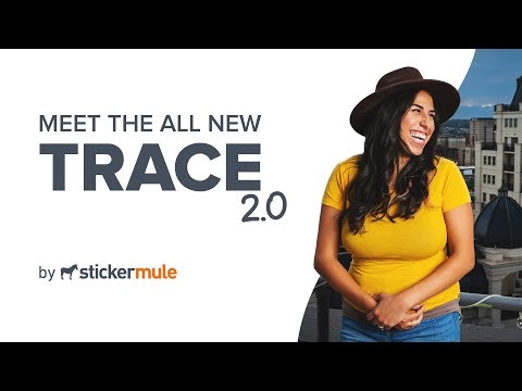 Trace 2.0 by Sticker Mule Product Hunt Image