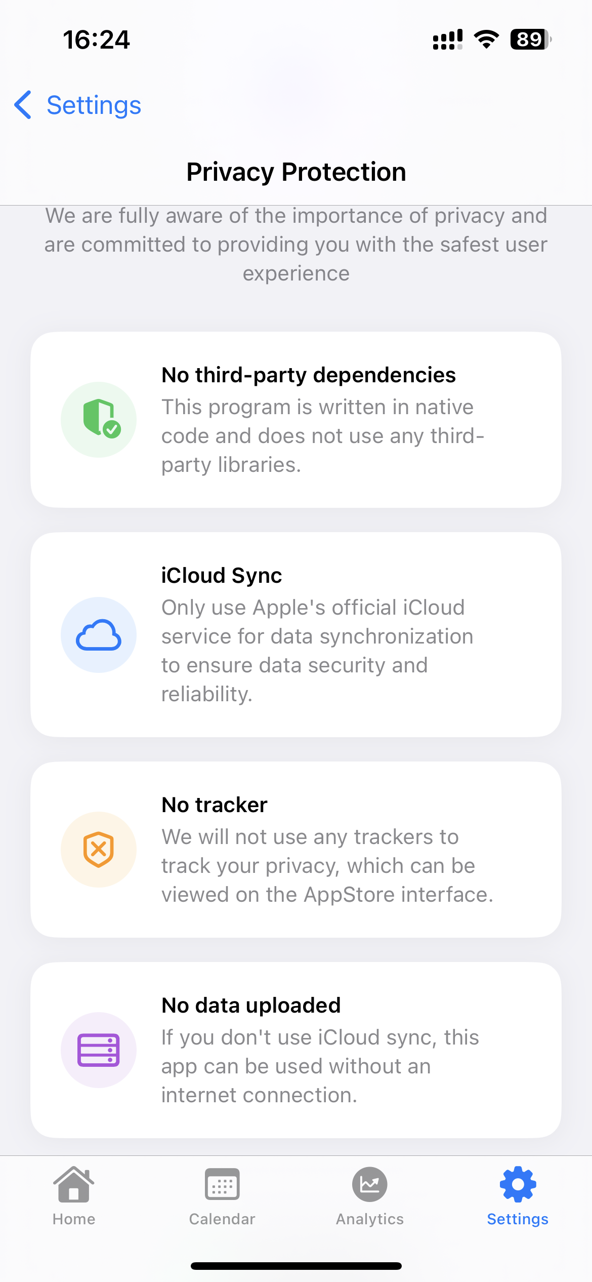 Mídia 4 de Pootime! - Rastreador de saúde intestinal para iOS
