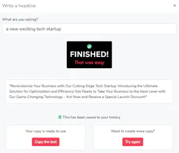 MyQuickCopy.com: AI for Small Businesses gallery image