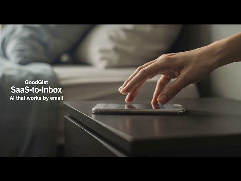 SaaS-to-Inbox™: Email-based AI assistant gallery image