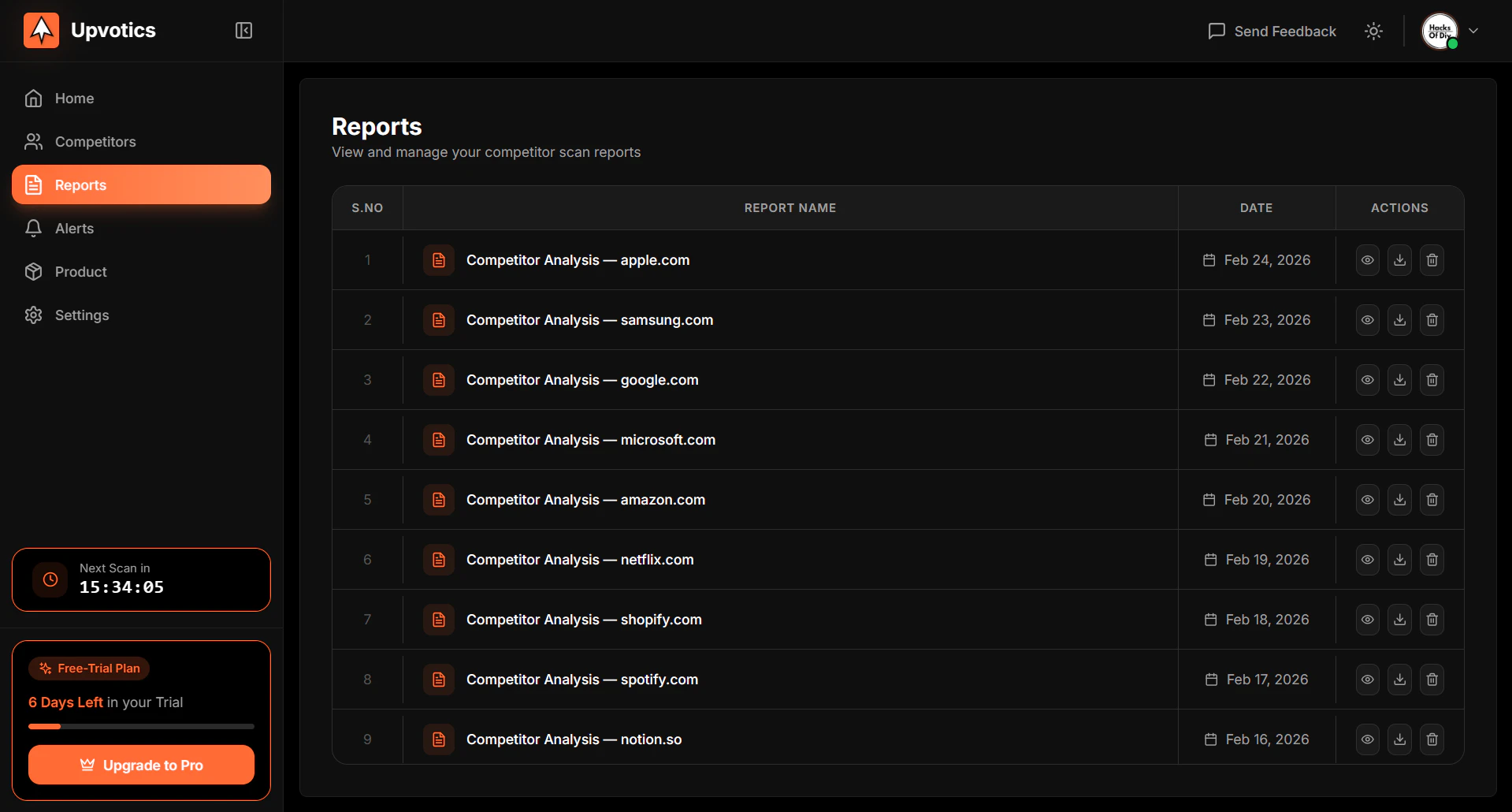 Upvotics screenshot 4