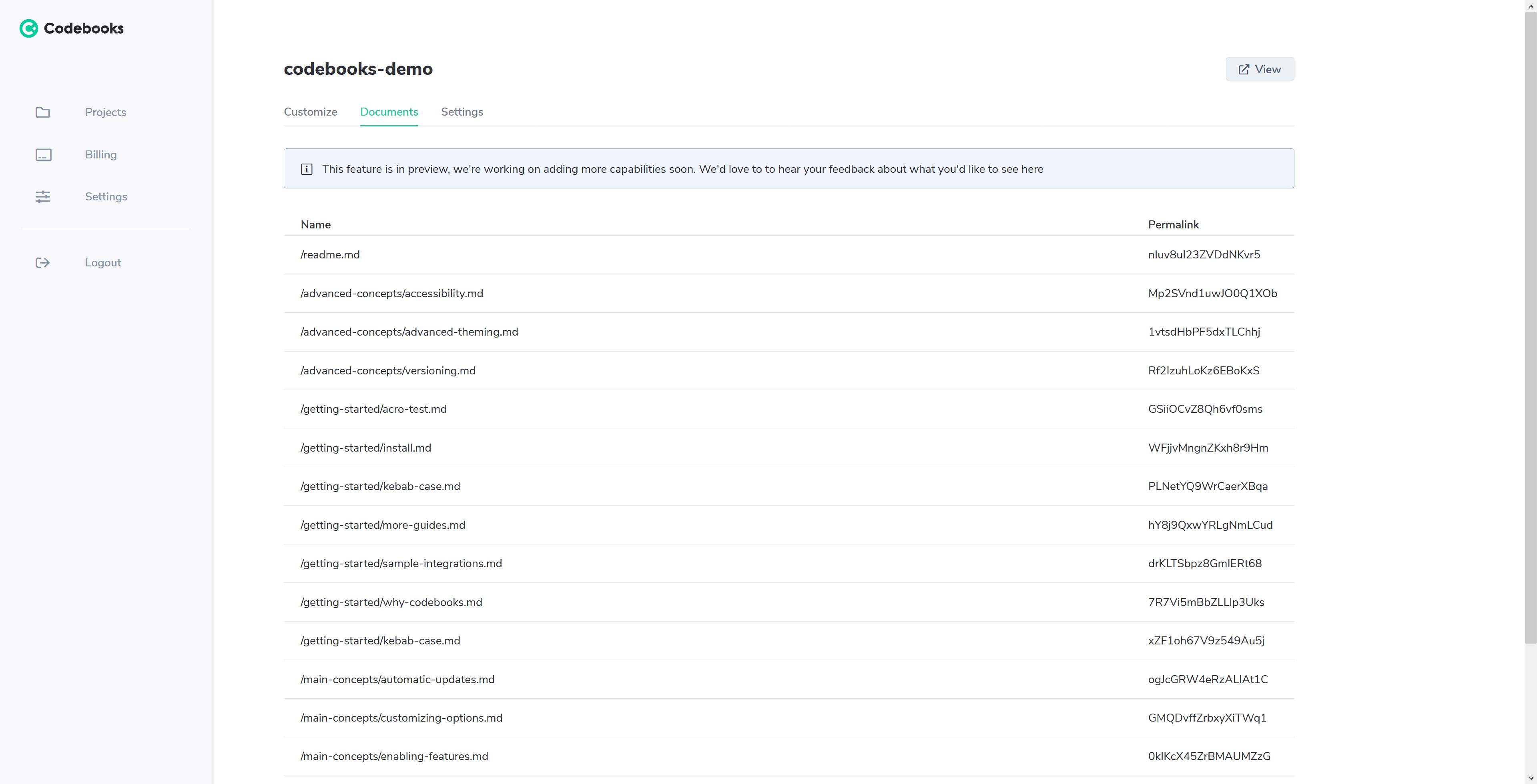 Codebooks gallery image