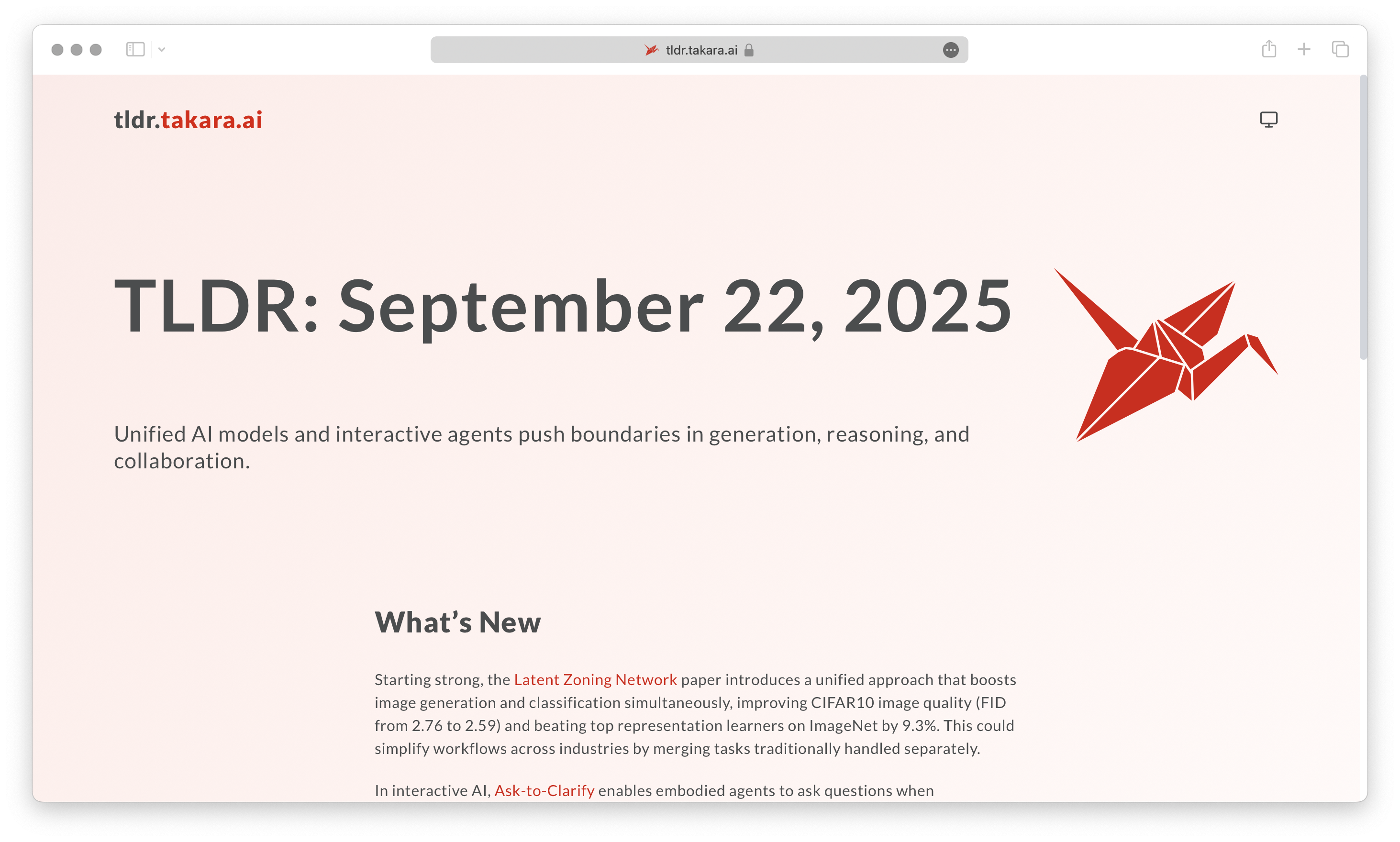 Takara TLDR gallery image