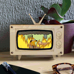 Cat GIF TV logo